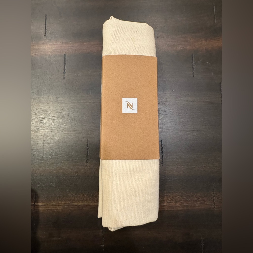 NWT Nespresso Cream Canvas Tote